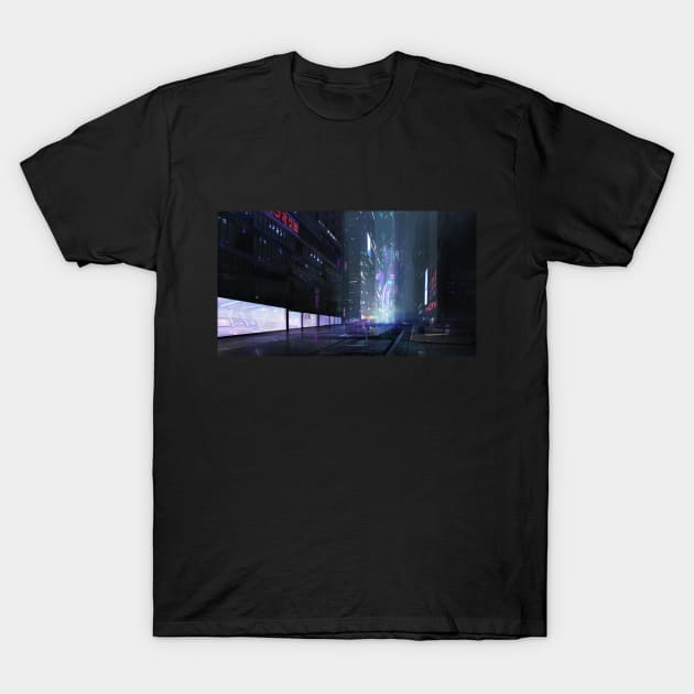 Cyber City T-Shirt by zodd